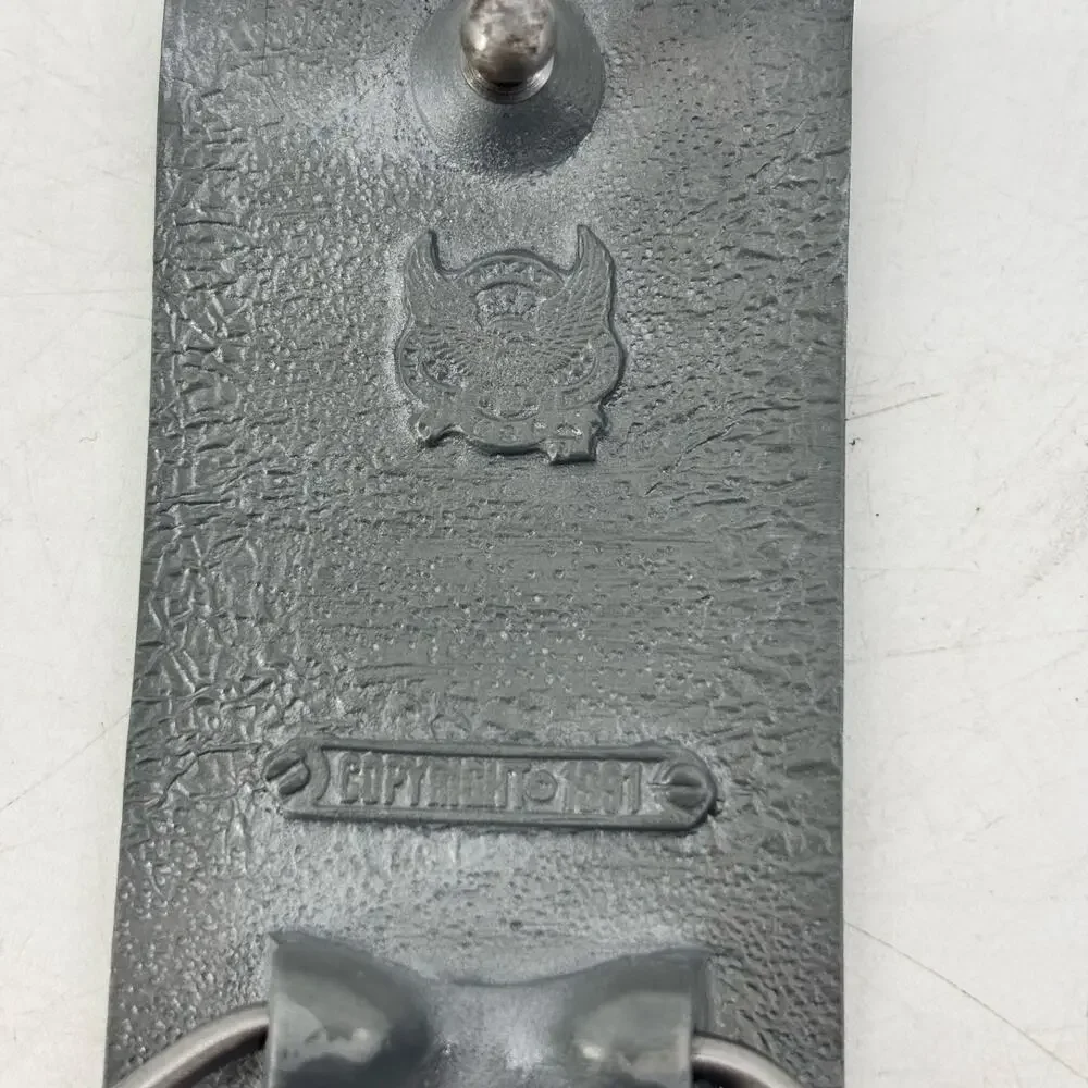 Belt Buckle 100 Dollar Bill Cash Money Bucks Benjamin Vtg 1991